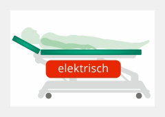 2-teilige Liegen (elektrisch)